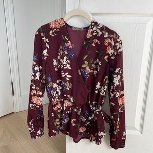 Floral blouse